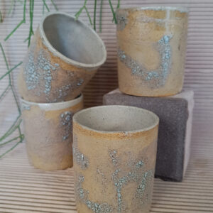 Vasos piel de serpiente