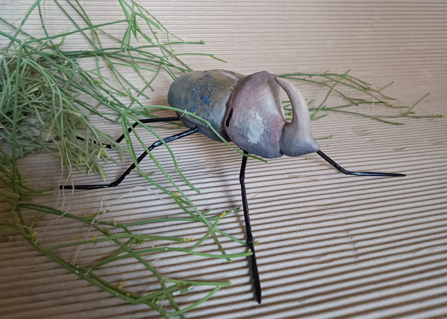 Escarabajo Oryctes Nasicornis