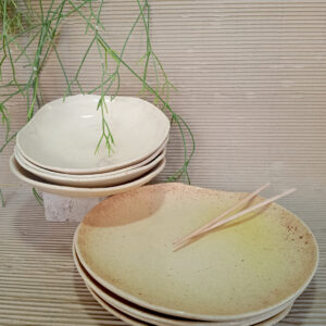 Juego de platos llano y hondo