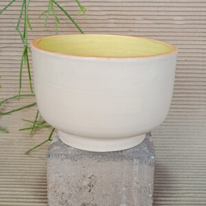 Cuenco Bruma amarilla